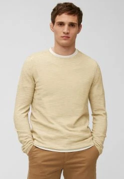Marc O'Polo Strickpullover - Dark Eggshell | Herren