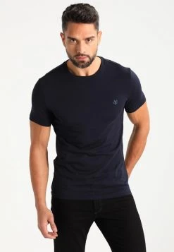 Marc O'Polo C-NECK - T-Shirt Basic - Navy | Herren