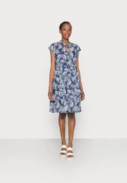 Marc O'Polo Damen EASY HANGER STYLE GATHERINGS - Freizeitkleid - Navy