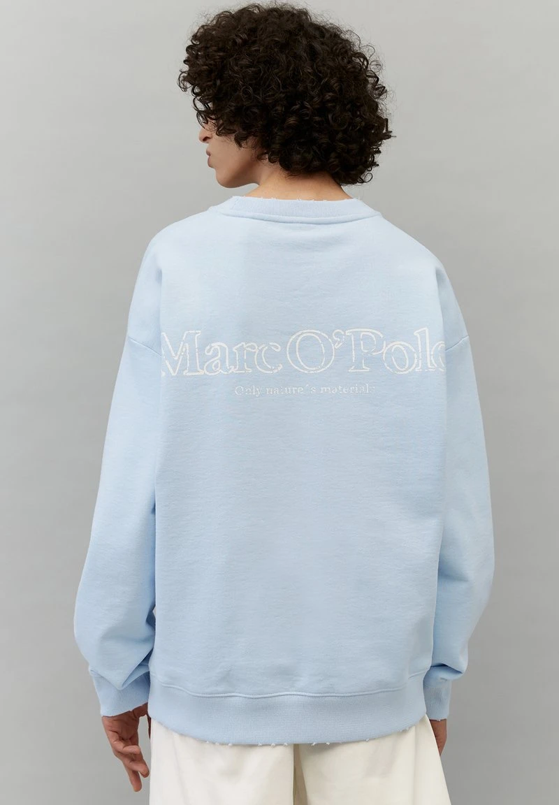 Marc O'Polo Sweatshirt - Linen Blue | Herren 1 Marc O'Polo Sweatshirt - Linen Blue | Herren