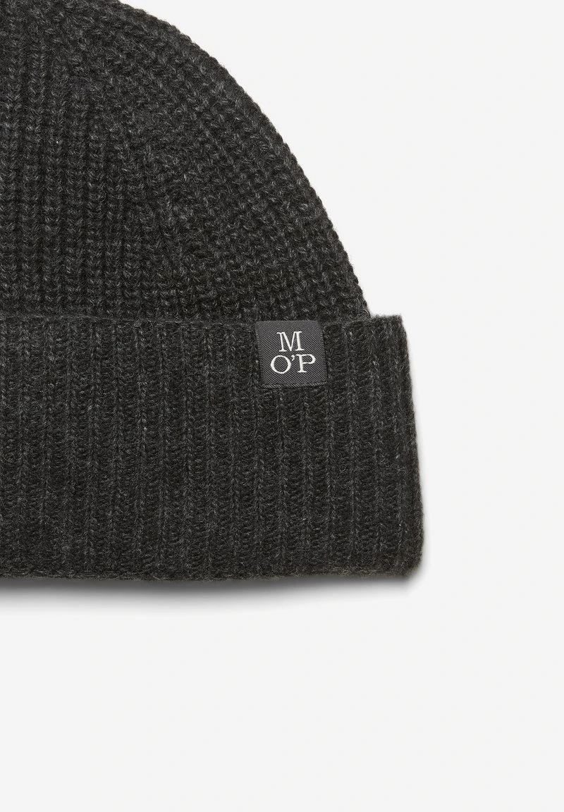 Marc O'Polo Mütze - Dark Grey Melange | Herren 2 Marc O'Polo Mütze - Dark Grey Melange | Herren – Bild 2