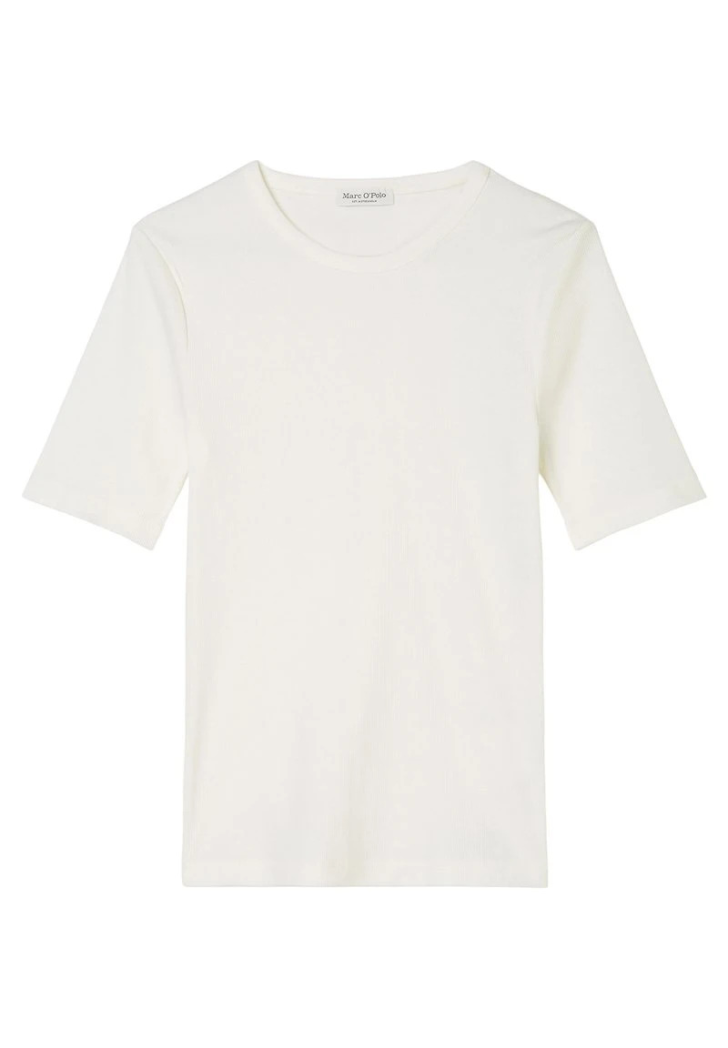 Marc O'Polo T-Shirt Basic - White Cotton | Damen 6 Marc O'Polo T-Shirt Basic - White Cotton | Damen – Bild 6