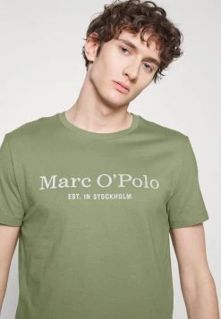 Marc O'Polo SHORT SLEEVE ROUND NECK CLASSIC - T-Shirt Print - Olive | Herren 9 Marc O'Polo SHORT SLEEVE ROUND NECK CLASSIC - T-Shirt Print - Olive | Herren -Marc O'Polo Verkäufe 756d2ccd54714ce9a8882ba75cf0309f
