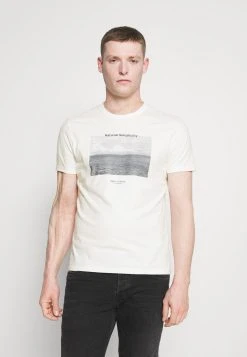 Marc O'Polo T-Shirt Print - Egg White | Herren