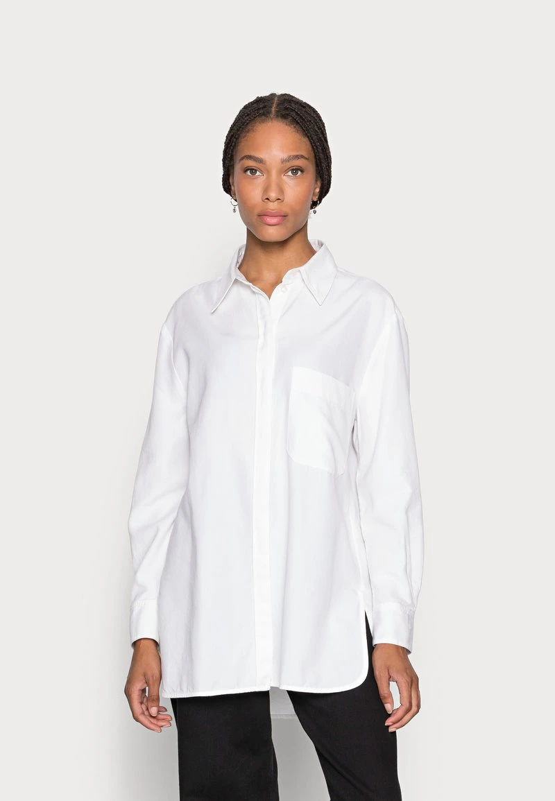 BLOUSE LONG SLEEVE KENT COLLAR BOYFRIEND FIT PATCHED POCKET - Bluse - white Marc O'Polo BLOUSE LONG SLEEVE KENT COLLAR BOYFRIEND FIT PATCHED POCKET - Bluse - White | Damen -Marc O'Polo Verkäufe 761996270e2f43359dfd65249ca635b8