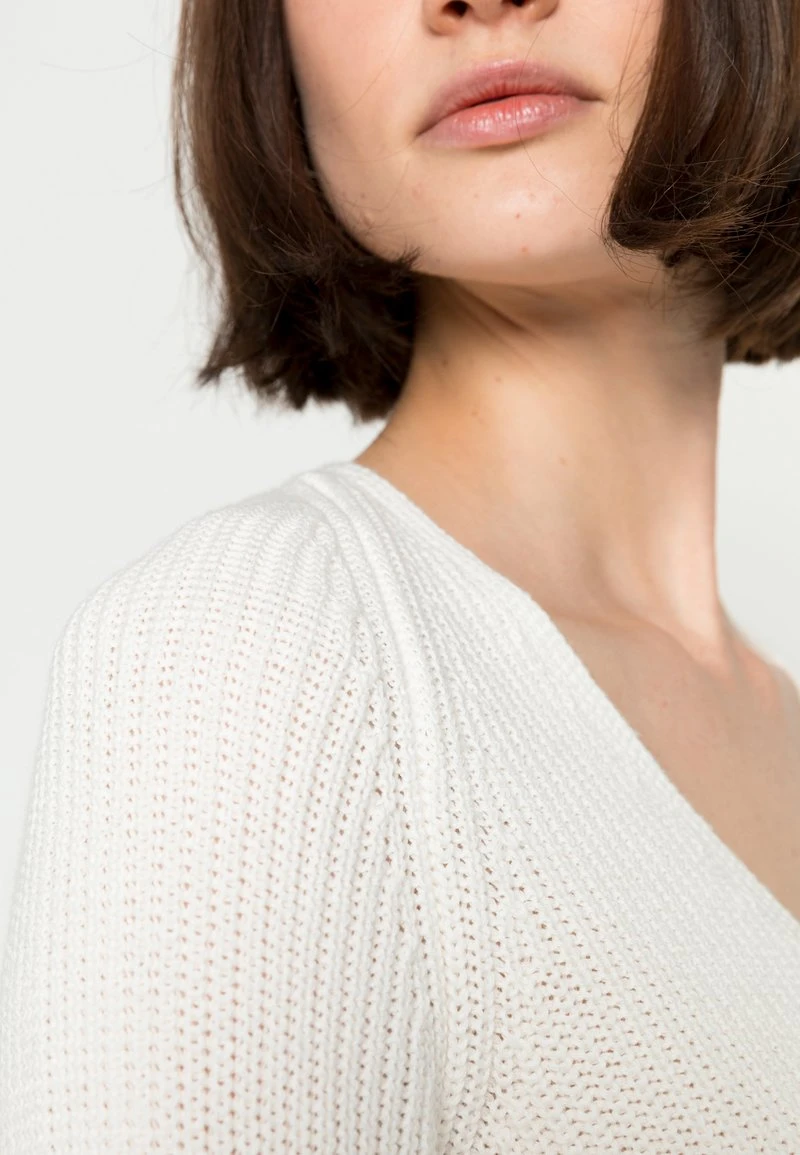 Marc O'Polo Strickpullover - White Cotton | Damen 5 Marc O'Polo Strickpullover - White Cotton | Damen – Bild 5