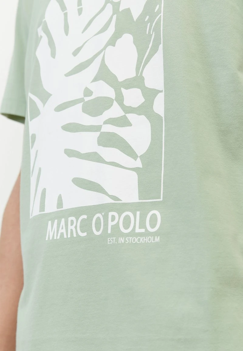 Marc O'Polo T-Shirt Print - Morning Dew | Herren 5 Marc O'Polo T-Shirt Print - Morning Dew | Herren – Bild 5