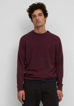 Marc O'Polo Herren HOCHWERTIGER MIX - Strickpullover - Juniper Cherry