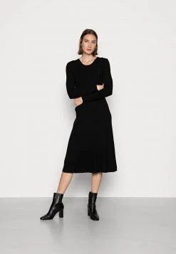Marc O'Polo Damen DRESS - Strickkleid - Black