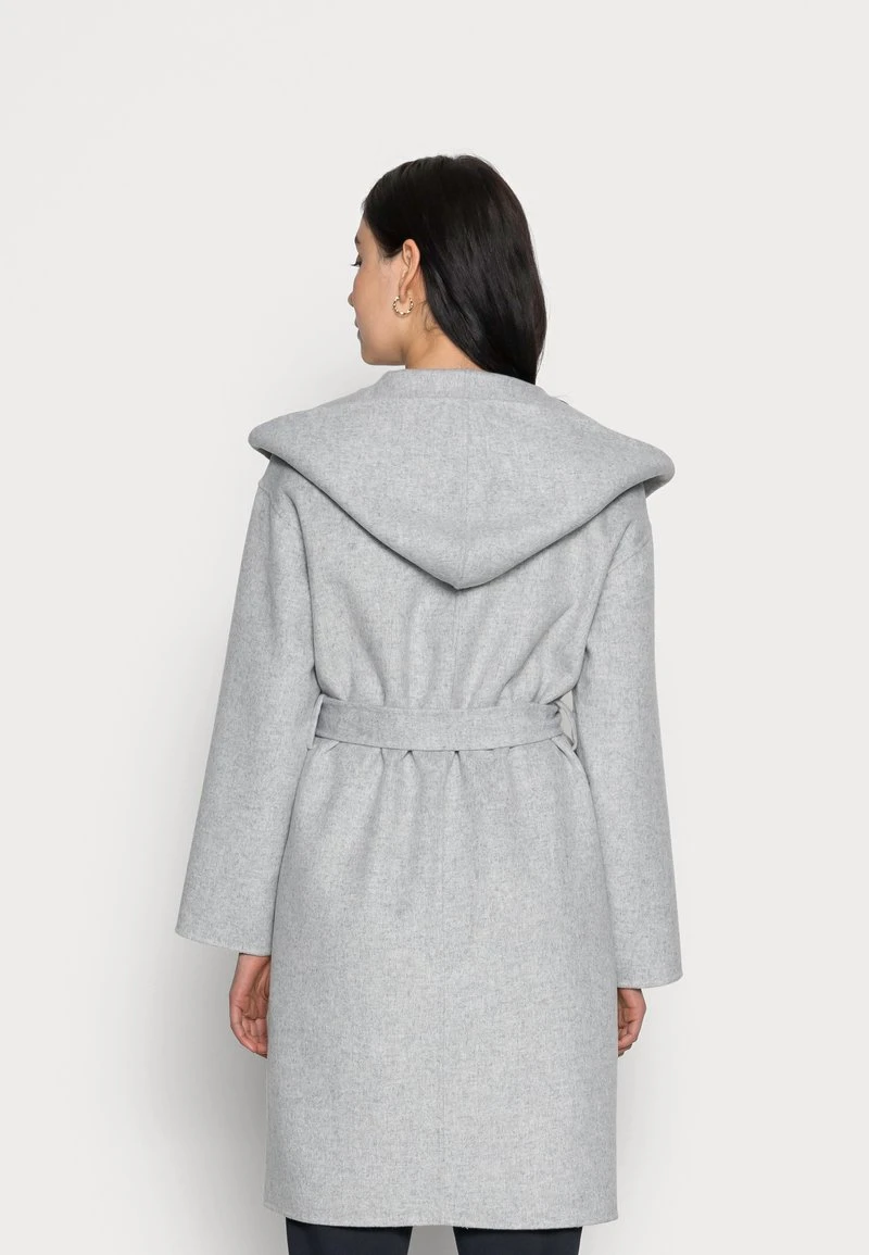 Marc O'Polo REAL DOUBLE FACE WORKMANSHIP DETAILS COAT HOOD BELT - Klassischer Mantel - Foggy Melange | Damen 3 Marc O'Polo REAL DOUBLE FACE WORKMANSHIP DETAILS COAT HOOD BELT - Klassischer Mantel - Foggy Melange | Damen – Bild 3