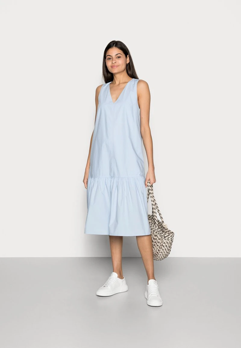 Marc O'Polo MIDI DRESS - Freizeitkleid - Light Blue | Damen 2 Marc O'Polo MIDI DRESS - Freizeitkleid - Light Blue | Damen – Bild 2