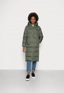 Marc O'Polo PUFFER COAT FIX HOOD WELT POCKETS BACKPACK STRAPS - Daunenmantel - Fresh Moss | Damen