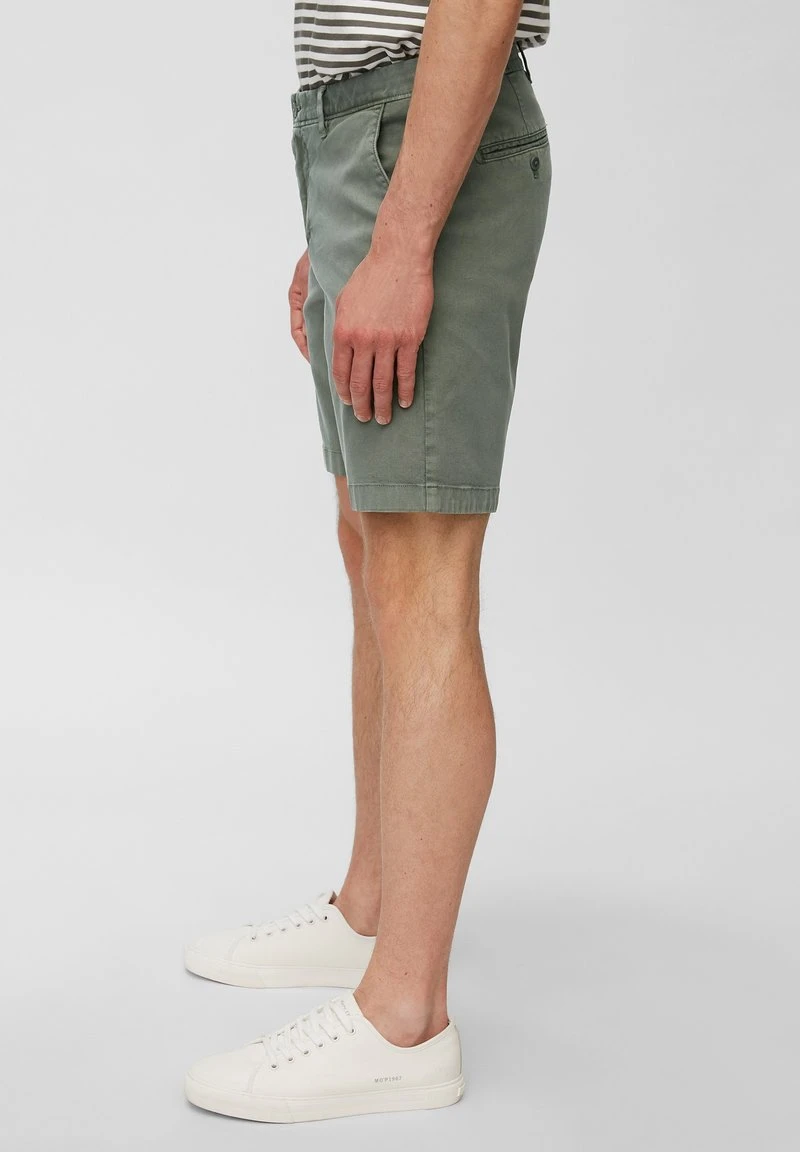 Marc O'Polo SLIM FIT PIPED BACK POCKET - Shorts - Found Fossil | Herren 4 Marc O'Polo SLIM FIT PIPED BACK POCKET - Shorts - Found Fossil | Herren – Bild 4