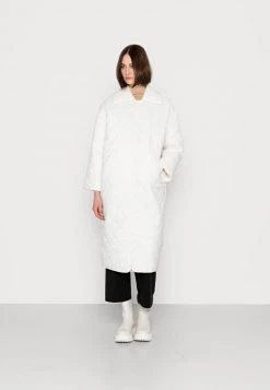 Marc O'Polo DIAMOND WIDE - Wintermantel - White Cotton | Damen