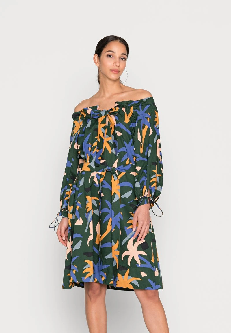 DRESS SHORT STYLE NECKLINE GATHERING SLEEVE VOLUMEN - Freizeitkleid - multi Marc O'Polo DRESS SHORT STYLE NECKLINE GATHERING SLEEVE VOLUMEN - Freizeitkleid - Multi | Damen -Marc O'Polo Verkäufe 801295e304c04dad927bad8743807fec