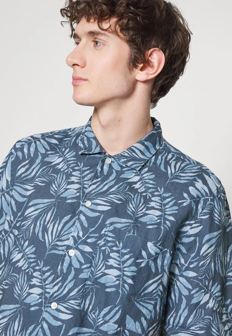 Marc O'Polo SLIT AT SIDE SEAM - Hemd - Multi/dark Navy | Herren 5 Marc O'Polo SLIT AT SIDE SEAM - Hemd - Multi/dark Navy | Herren – Bild 5