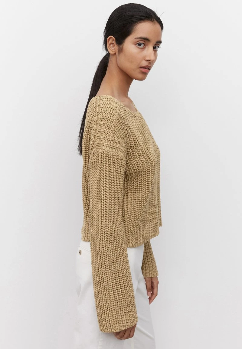 Marc O'Polo Damen Strickpullover - Beige 4 Marc O'Polo Damen Strickpullover - Beige – Bild 4