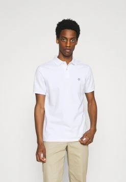 Marc O'Polo Herren SHORT SLEEVE BUTTON - Poloshirt - White