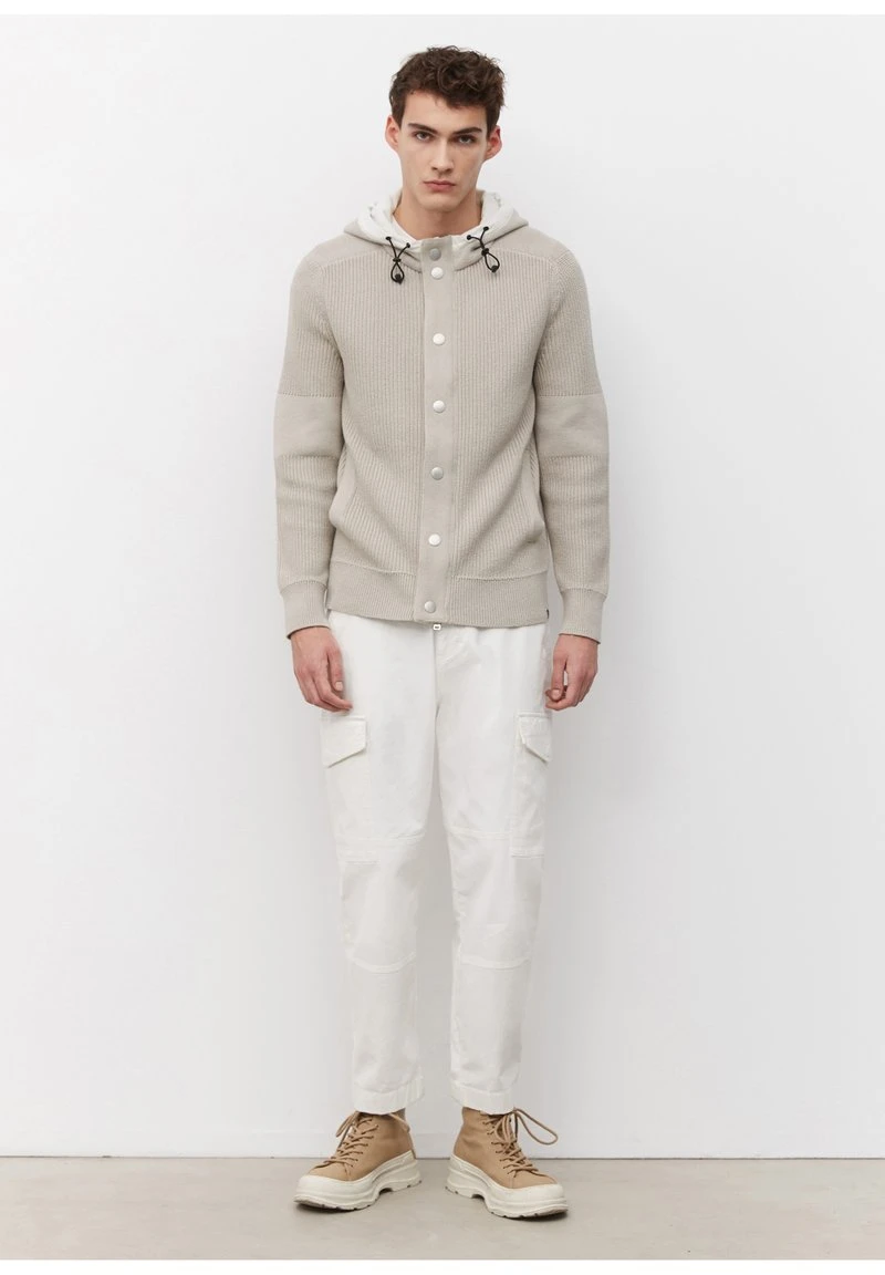 Marc O'Polo Strickjacke - Gray Silk | Herren 2 Marc O'Polo Strickjacke - Gray Silk | Herren – Bild 2