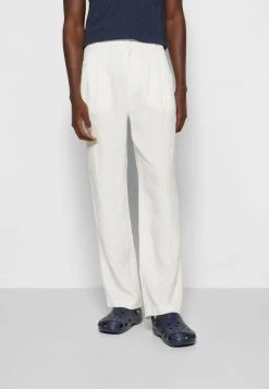 Marc O'Polo Herren MOSSBO JOGGER PLEATS - Stoffhose - White