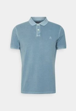 Marc O'Polo SHORT SLEEVE RIB DETAILS SLITS AT HEM - Poloshirt - Stormy Sea | Herren -Marc O'Polo Verkäufe 83eaecd5d533454abe24ed02b624f479
