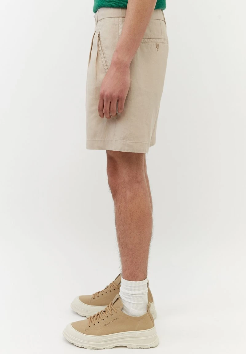 Marc O'Polo MODELL LAVSJÖ PLEATS - Shorts - Pure Cashmere | Herren 4 Marc O'Polo MODELL LAVSJÖ PLEATS - Shorts - Pure Cashmere | Herren – Bild 4