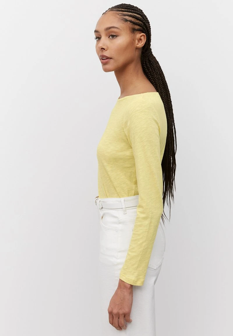 Marc O'Polo Langarmshirt - Lemon Sorbet | Damen 4 Marc O'Polo Langarmshirt - Lemon Sorbet | Damen – Bild 4