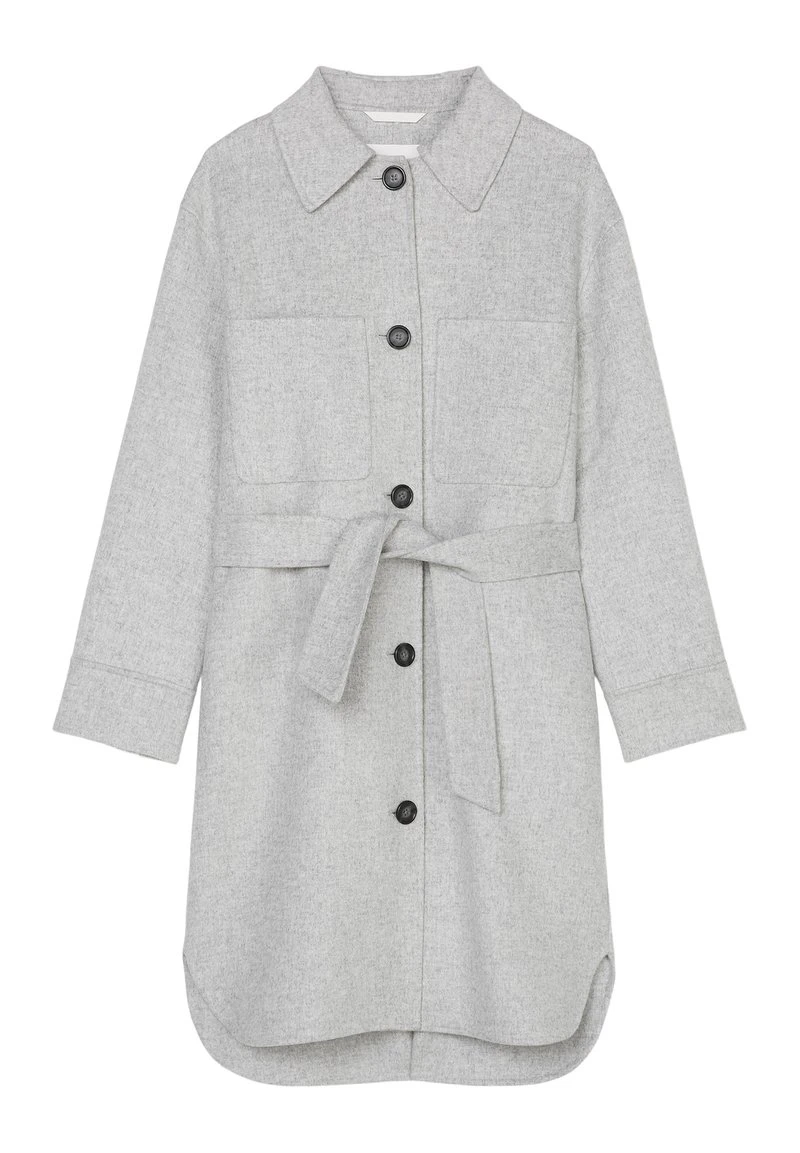 Marc O'Polo Klassischer Mantel - Foggy Melange | Damen 1 Marc O'Polo Klassischer Mantel - Foggy Melange | Damen