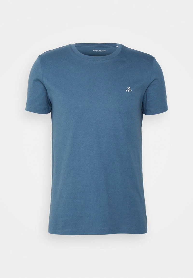 Marc O'Polo SHORT SLEEVE ROUND NECK - T-Shirt Basic - Grayed Blue | Herren 4 Marc O'Polo SHORT SLEEVE ROUND NECK - T-Shirt Basic - Grayed Blue | Herren – Bild 4