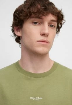 Marc O'Polo Herren IN EXTRA LEICHTER TERRY QUALITÄT - T-Shirt Basic - Avery Fern -Marc O'Polo Verkäufe 8838e7a816464182a04159d3b64c87b0