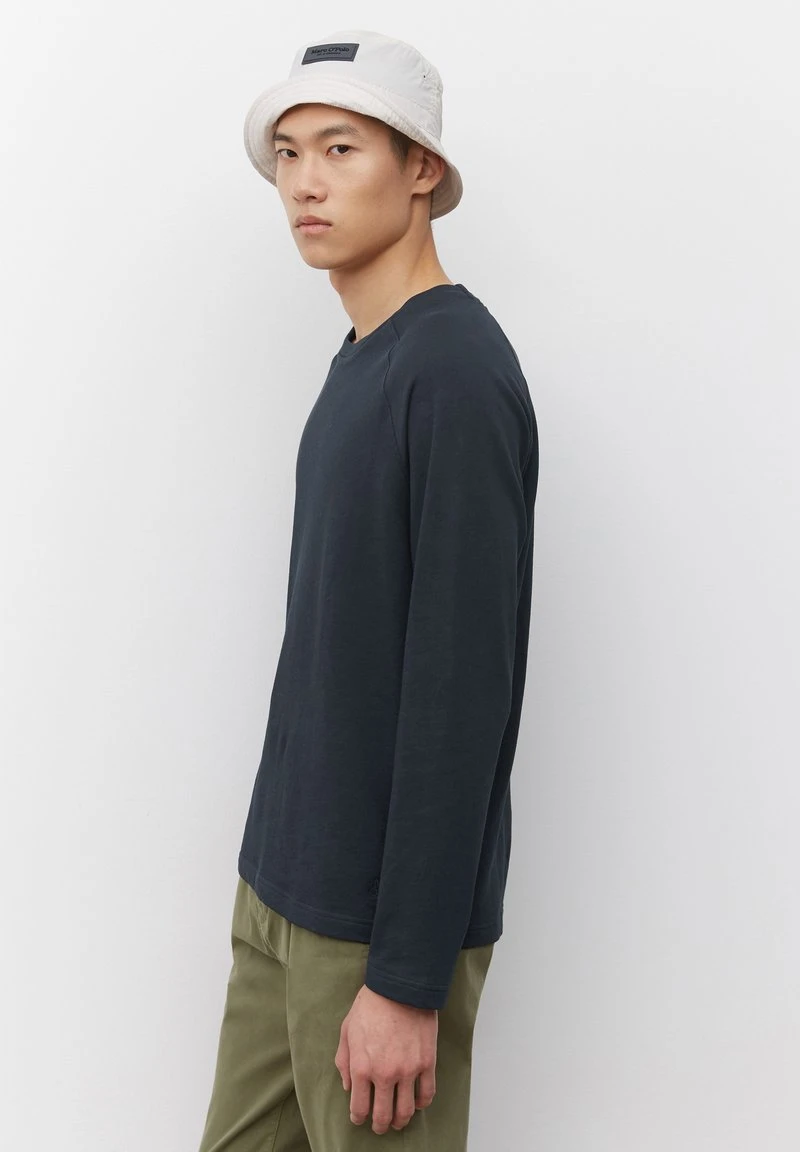 Marc O'Polo Langarmshirt - Dark Navy | Herren 5 Marc O'Polo Langarmshirt - Dark Navy | Herren – Bild 5