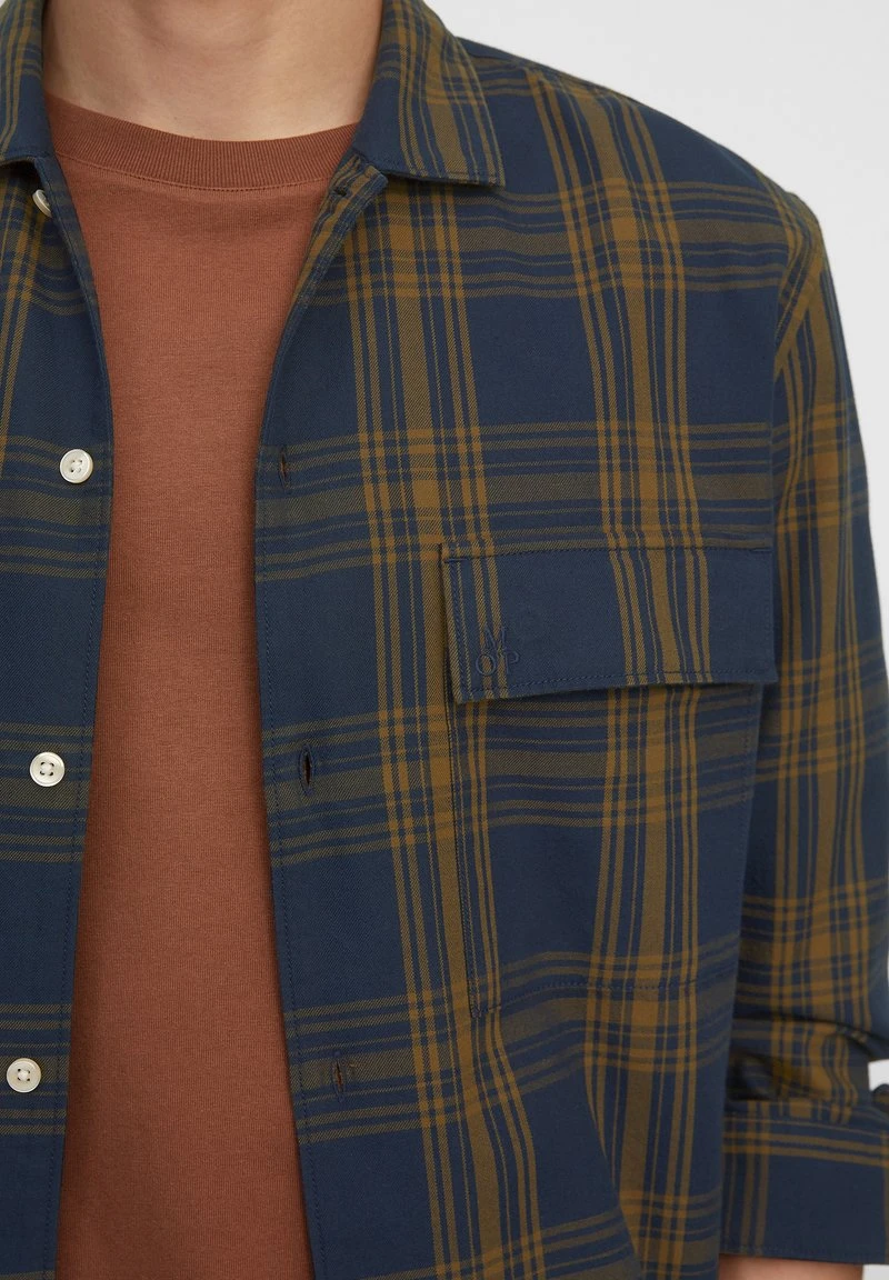 Marc O'Polo Herren Hemd - Multi/pale Brown 5 Marc O'Polo Herren Hemd - Multi/pale Brown – Bild 5