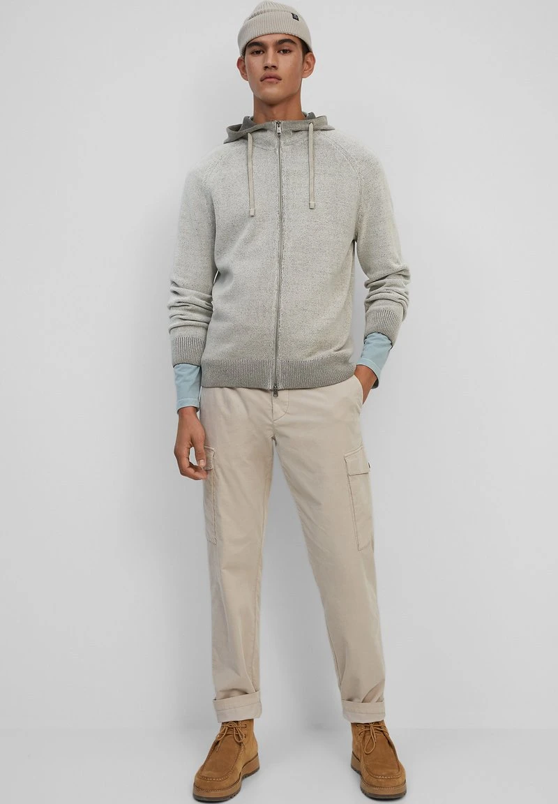 Marc O'Polo Strickjacke - Dapple Gray | Herren 2 Marc O'Polo Strickjacke - Dapple Gray | Herren – Bild 2