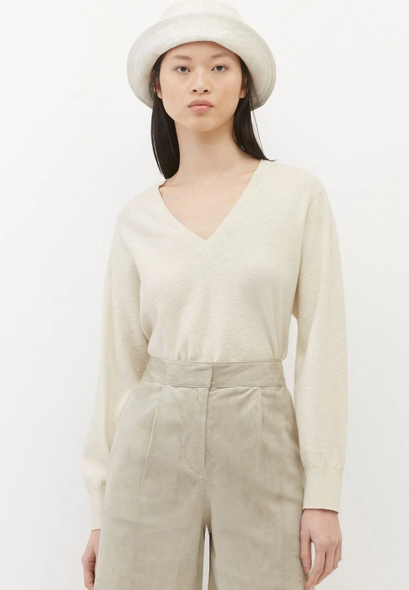 Marc O'Polo Strickpullover - White Cotton | Damen 1 Marc O'Polo Strickpullover - White Cotton | Damen