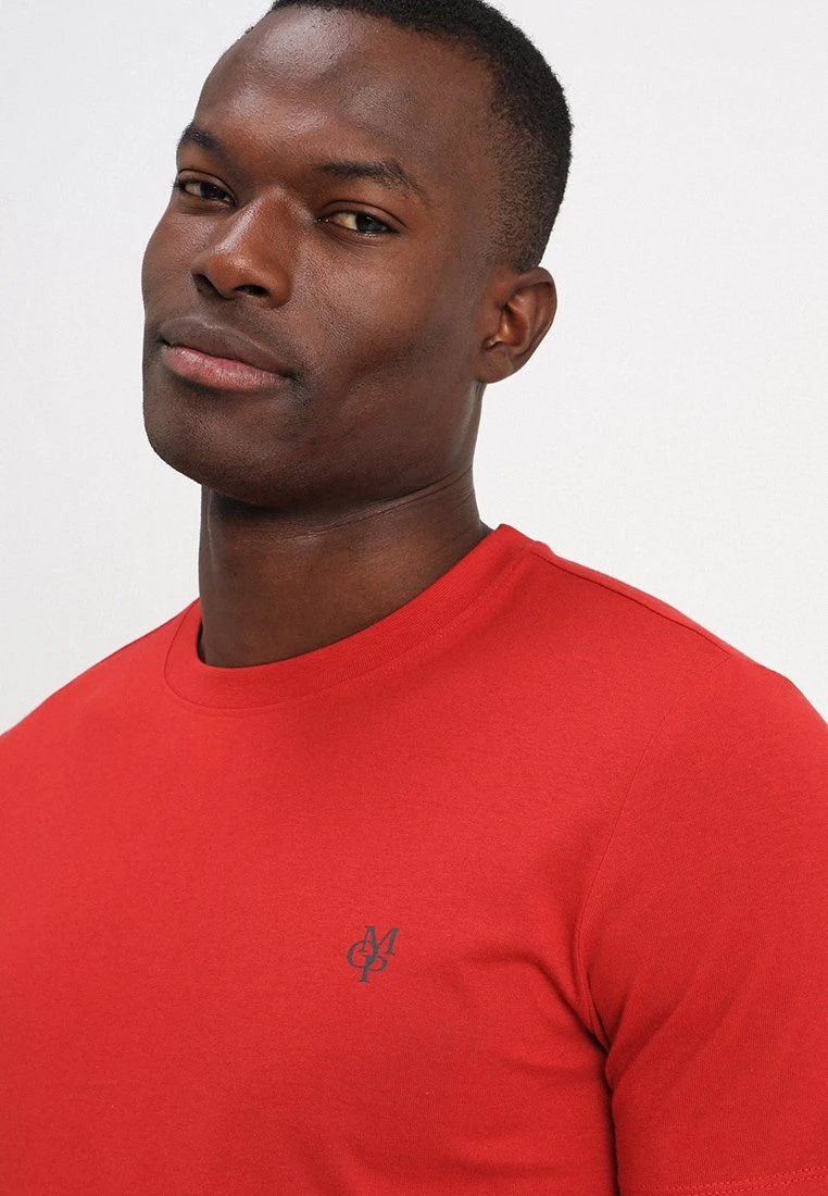 Marc O'Polo SHORT SLEEVE ROUND NECK - T-Shirt Basic - Pompeian Red | Herren 5 Marc O'Polo SHORT SLEEVE ROUND NECK - T-Shirt Basic - Pompeian Red | Herren – Bild 5