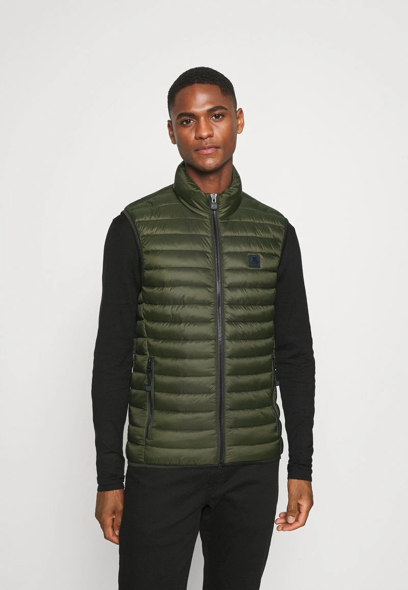 Marc O'Polo VEST REGULAR FIT VISLON ZIPPE - Weste - Burnt Leaf | Herren 1 Marc O'Polo VEST REGULAR FIT VISLON ZIPPE - Weste - Burnt Leaf | Herren