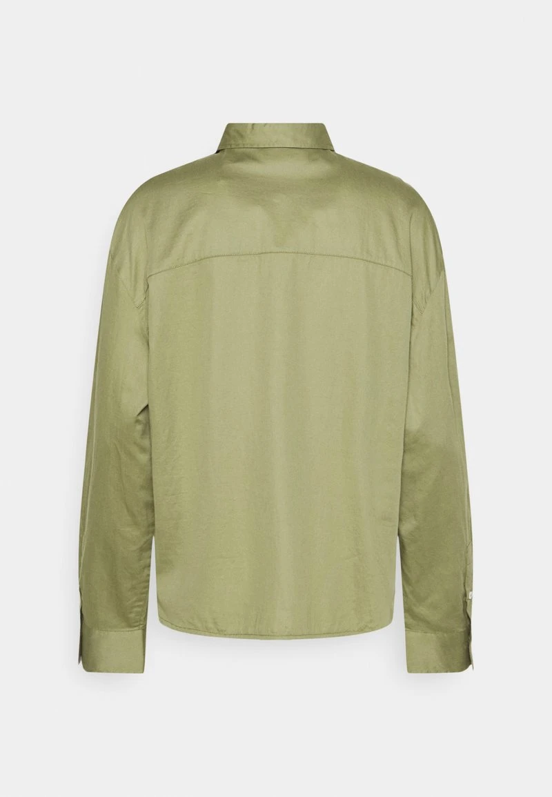 Marc O'Polo Damen LONG SLEEVE - Hemdbluse - Dried Sage 2 Marc O'Polo Damen LONG SLEEVE - Hemdbluse - Dried Sage – Bild 2