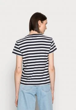 Marc O'Polo Damen T-Shirt Print - Blue -Marc O'Polo Verkäufe 8d5aa3fc71cf4b77a133e1c1a8866f98