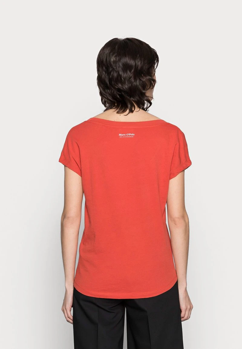 Marc O'Polo T-Shirt Basic - Burnt Orange | Damen 3 Marc O'Polo T-Shirt Basic - Burnt Orange | Damen – Bild 3