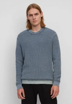 Marc O'Polo CHUNKY - Strickpullover - Blau | Herren