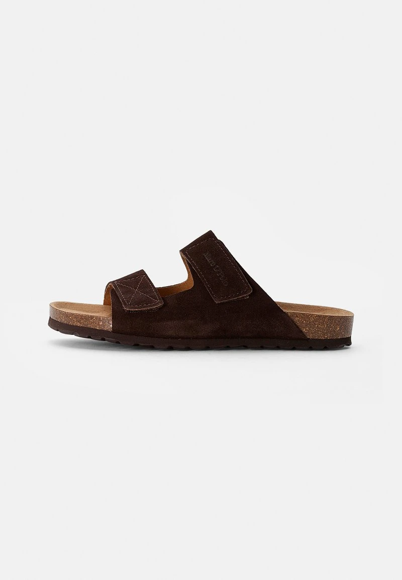 Marc O'Polo BORIS - Pantolette Flach - Dark Brown | Herren 1 Marc O'Polo BORIS - Pantolette Flach - Dark Brown | Herren