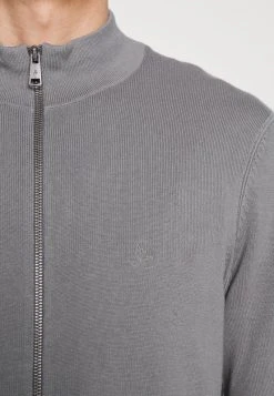 Marc O'Polo TRAINER WITH ZIP - Strickjacke - Nordic Grey | Herren -Marc O'Polo Verkäufe 8f4323cd9ad24900aa1b38a555324d0e