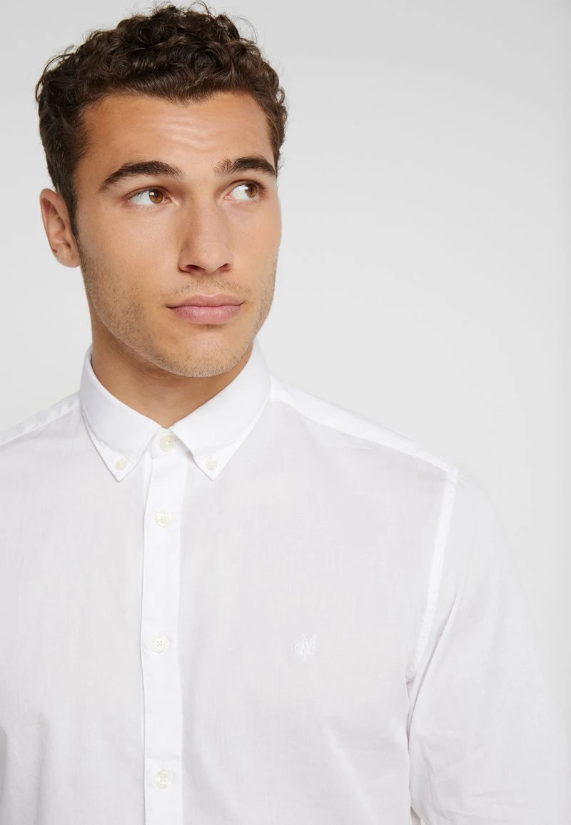 Marc O'Polo FINE BEDFORD GARMENT DYED - Hemd - White | Herren 4 Marc O'Polo FINE BEDFORD GARMENT DYED - Hemd - White | Herren – Bild 4