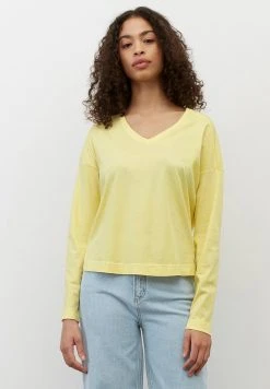 Marc O'Polo Damen LONGSLEEVE - Langarmshirt - Lemon Sorbet