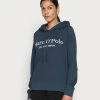 Marc O'Polo RAGLAN SLEEVE HOODED - Sweatshirt - Breezy Sea | Damen