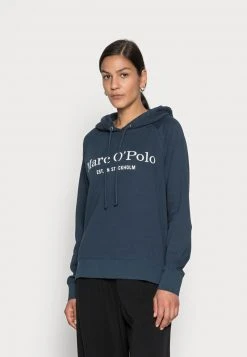 Marc O'Polo RAGLAN SLEEVE HOODED - Sweatshirt - Breezy Sea | Damen