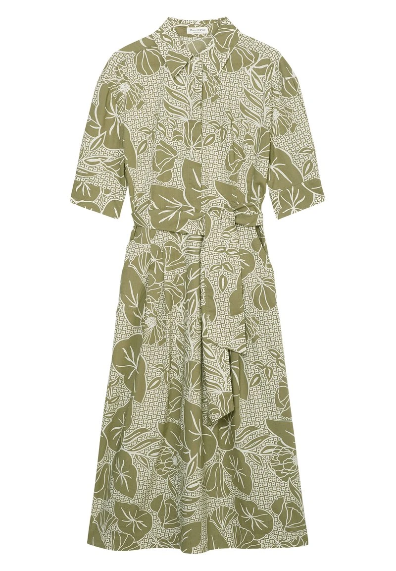 Marc O'Polo Damen PAPERTOUCH POPELINE - Blusenkleid - Light Green 6 Marc O'Polo Damen PAPERTOUCH POPELINE - Blusenkleid - Light Green – Bild 6
