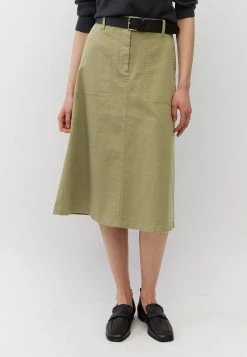 Marc O'Polo Damen A-Linien-Rock - Hazy Forest