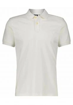 Marc O'Polo SHORT SLEEVE RIB DETAILS SLITS AT HEM - Poloshirt - Silber | Herren