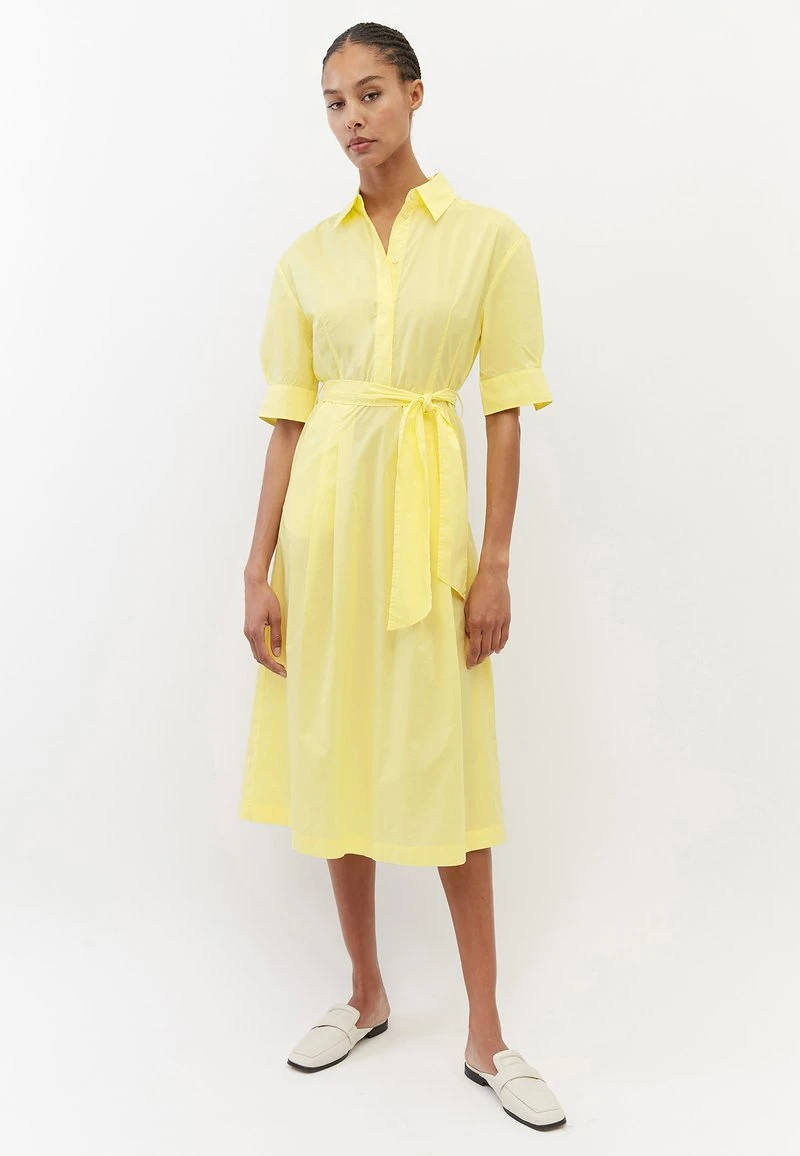 Marc O'Polo Blusenkleid - Lemon Sorbet | Damen 2 Marc O'Polo Blusenkleid - Lemon Sorbet | Damen – Bild 2